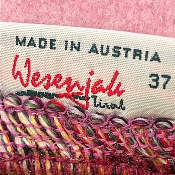 Sparkly Pink and Cream Slippers with Jute Sole - Picture 2 of 12